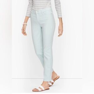 Talbots Flawless 5 Pocket Women’s Yellow Jeans Size 8L EUC